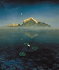 Mountain over Lake